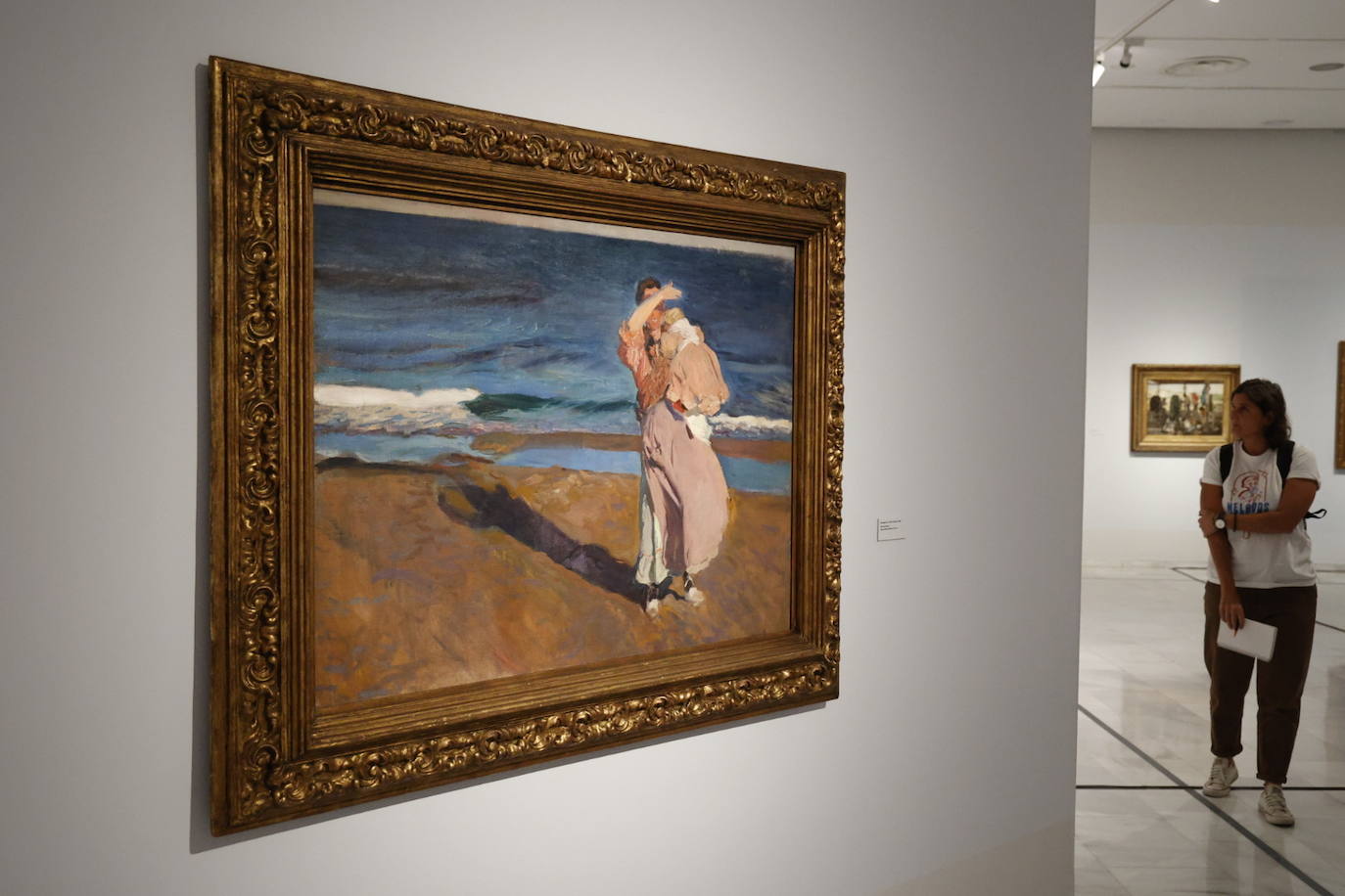 Fotos de la exposición &#039;En el mar de Sorolla con Manuel Vicent&#039;