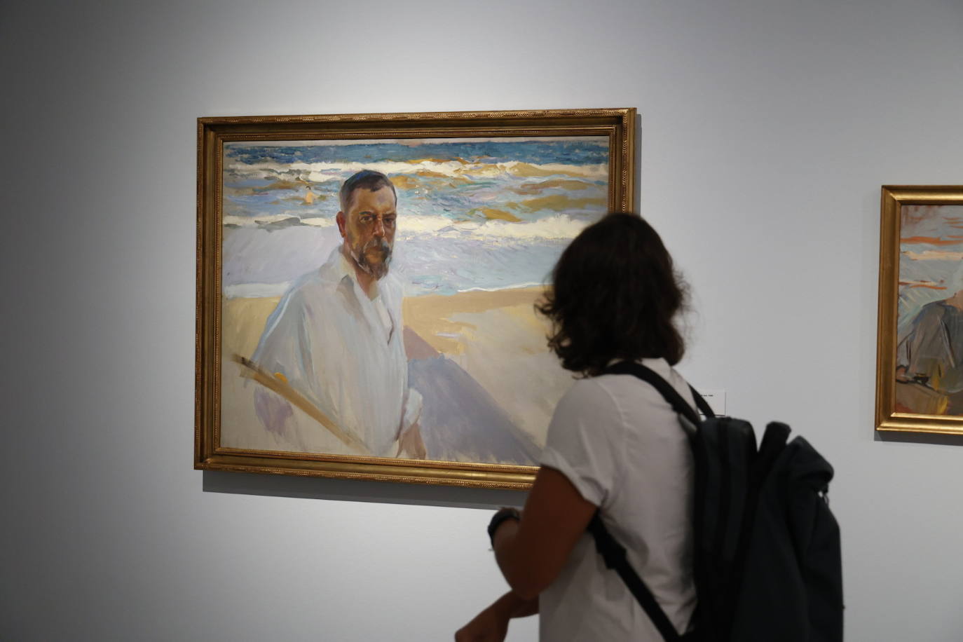 Fotos de la exposición &#039;En el mar de Sorolla con Manuel Vicent&#039;