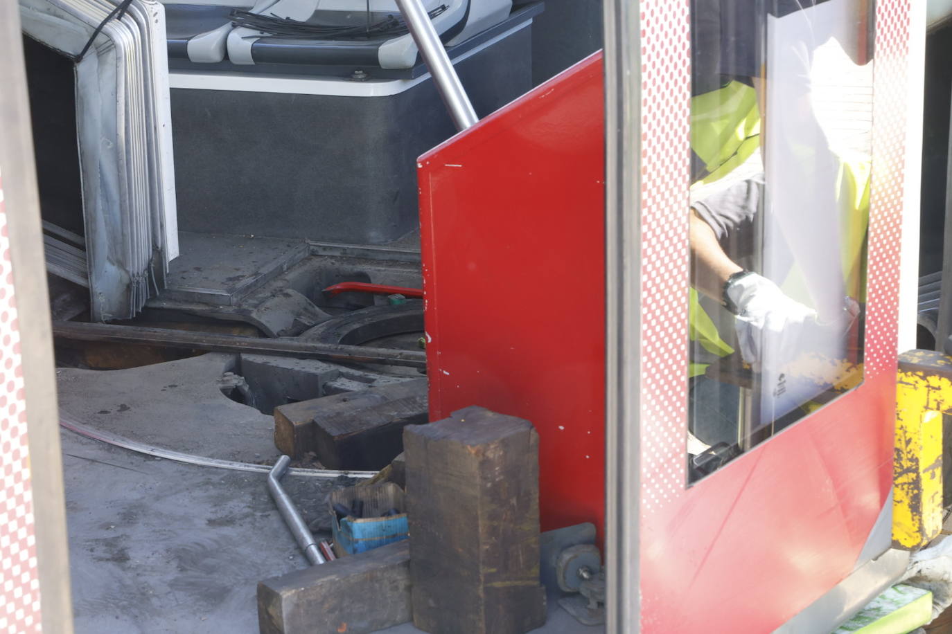 Fotos del accidente entre dos tranvías en Valencia