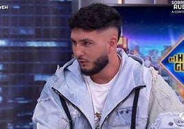 Omar Montes, este jueves en 'El Hormiguero'.