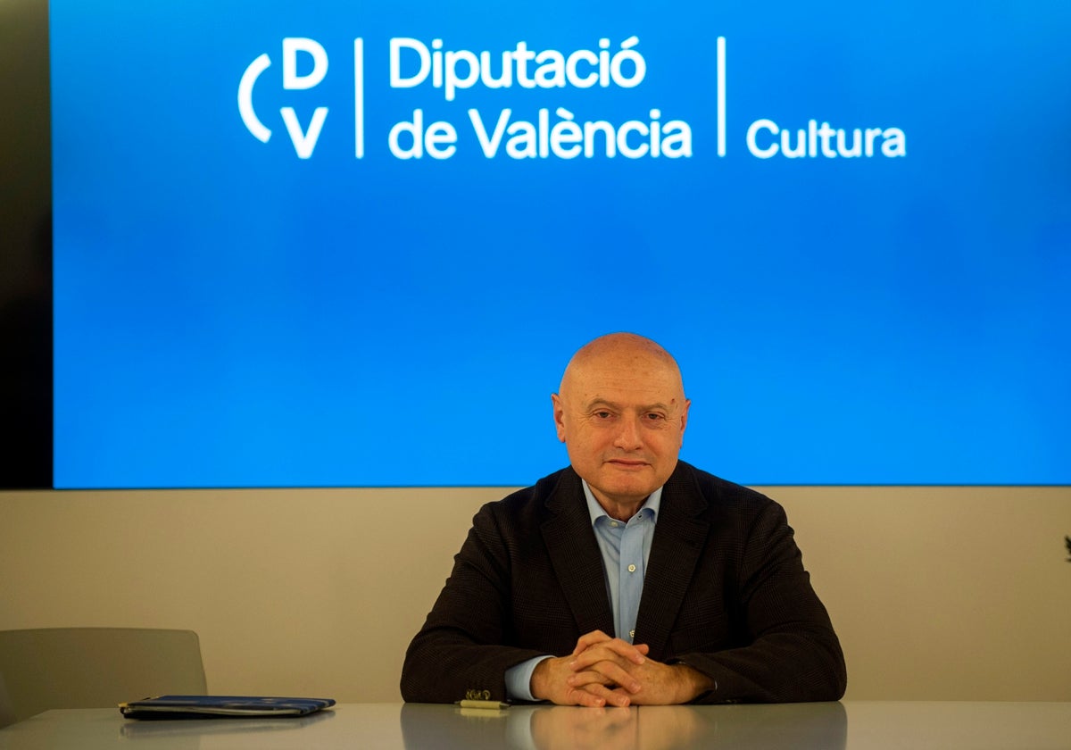 El diputado de Cultura, Paco Teruel.