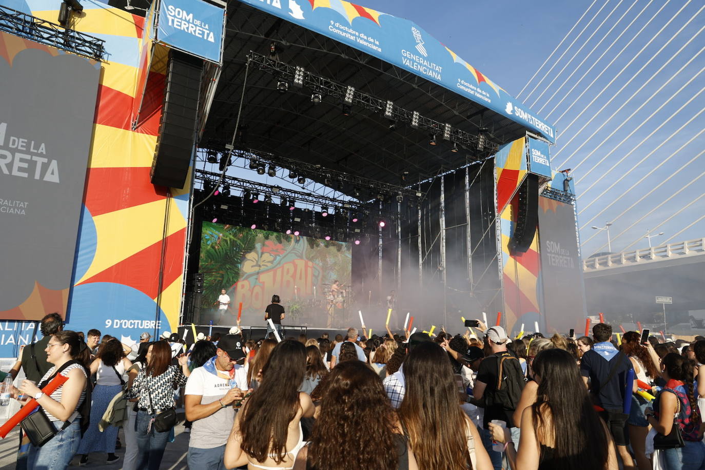 El festival &#039;Som de la terreta&#039; pone a bailar a la Ciudad de las Artes