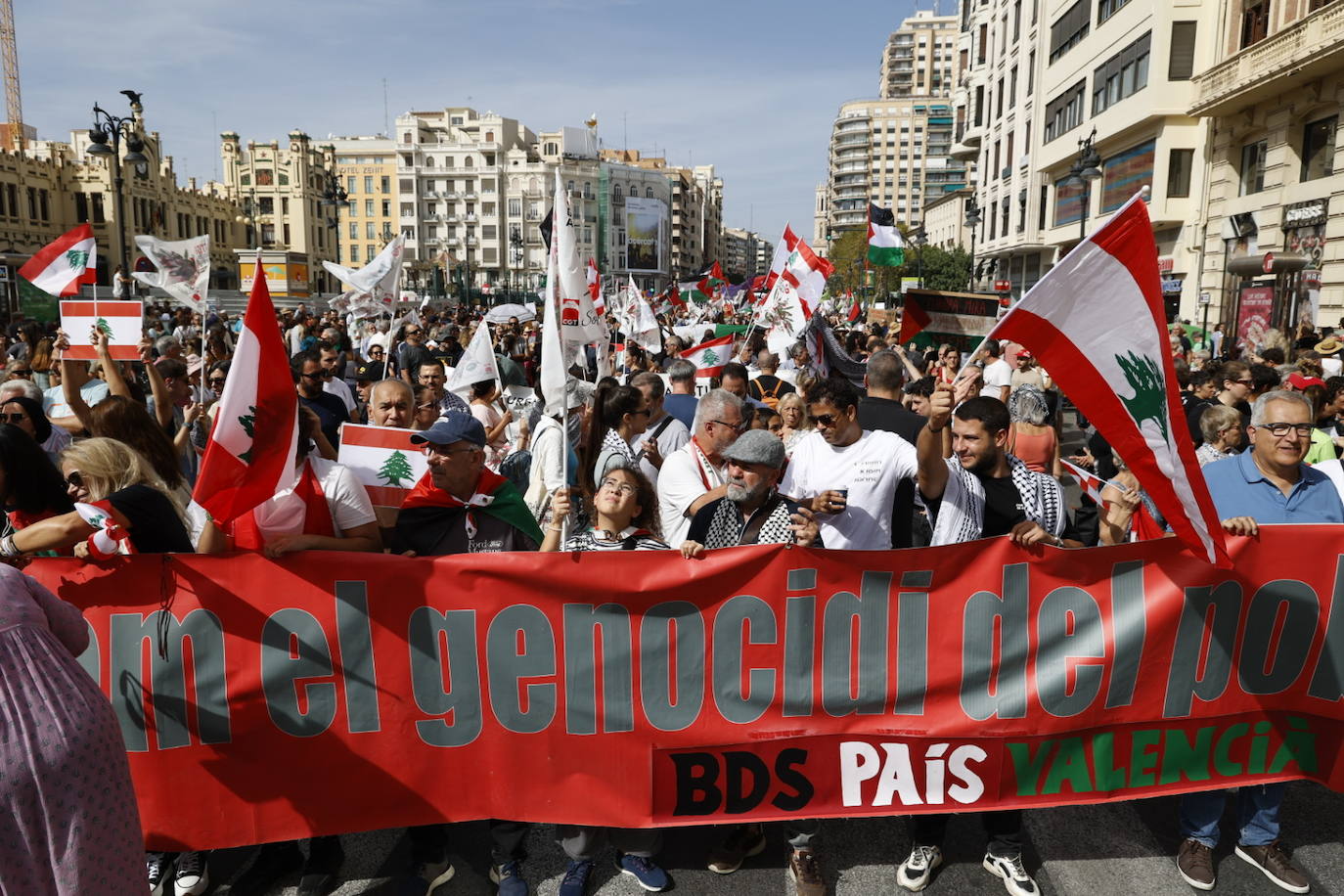 FOTOS | Manifestación por Palestina en Valencia