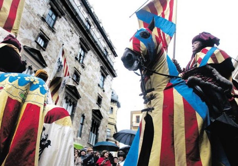 Actos del 9 d'Octubre en Valencia, en una imagen de archivo.