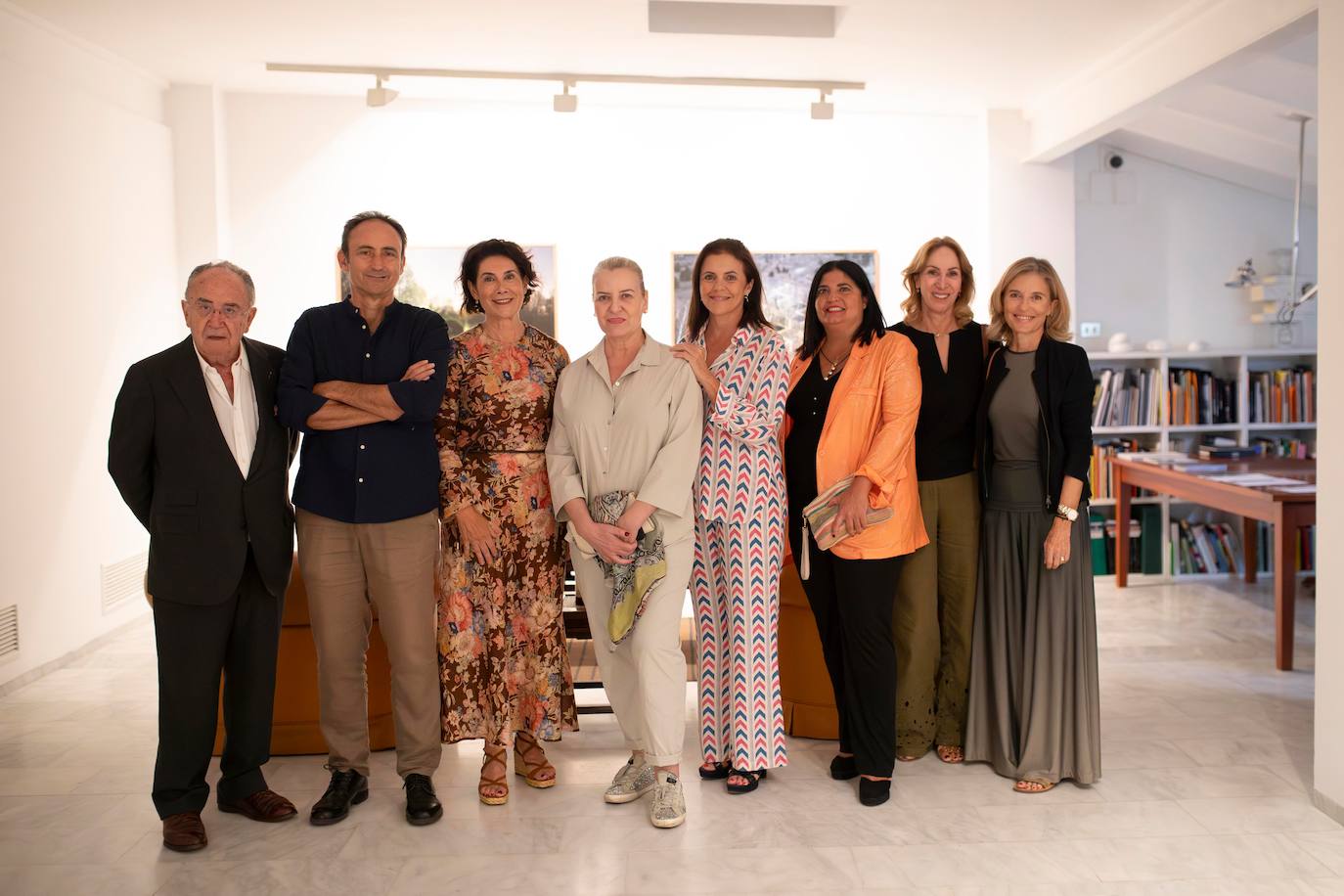 Antonio Puebla, Javier Riera, Ana Serratosa, Verónica Montijano, María Lleó, María Molina, Nela Gómez Villalonga y María Vázquez.