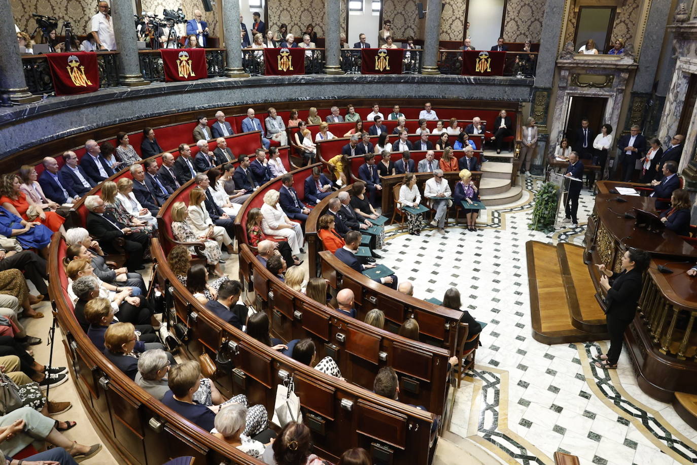 Fotos del acto de entrega de distinciones del Ayuntamiento de Valencia por el 9 d&#039;Octubre