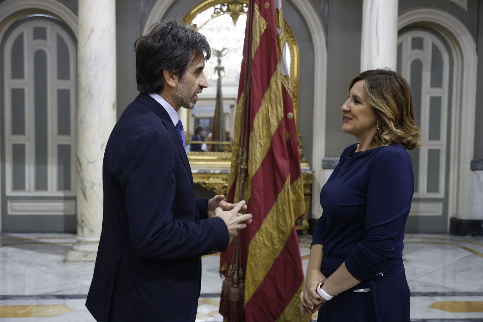 Fotos de la Senyera, que se puede visitar por el 9 d&#039;Octubre