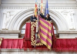 Procesión Cívica del 9 d'Octubre en Valencia