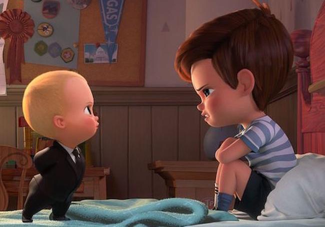Un fotograma de la película 'Bebé jefazo'.