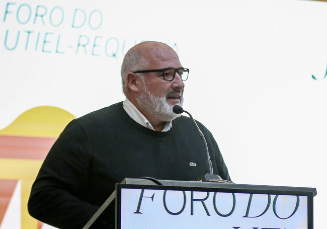 José Miguel Medina intervino en el Foro DO Utiel-Requena.