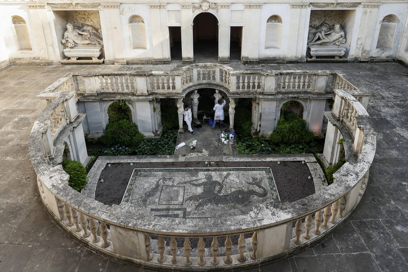 El Ninfeo de Villa Giulia, en Roma, vuelve a la vida