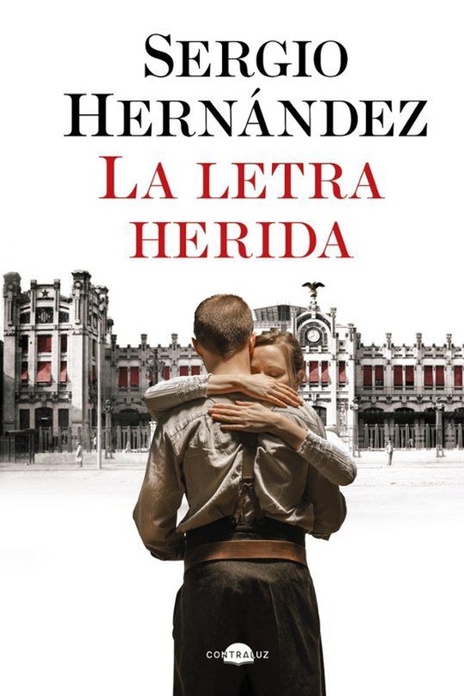 Portada del libro 'La letra herida', del valenciano Sergio Hernández.