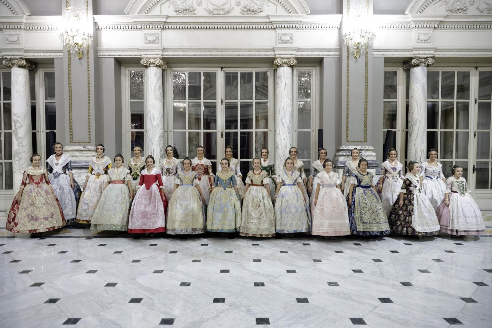 Así ha sido el ensayo de la proclamación de las candidatas a falleras mayores de 2025