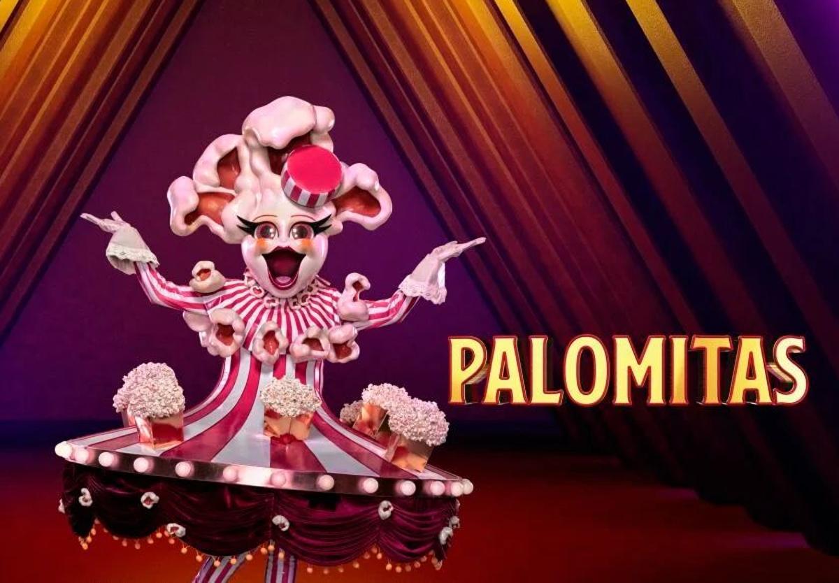 Palomitas, máscara de Mask Singer