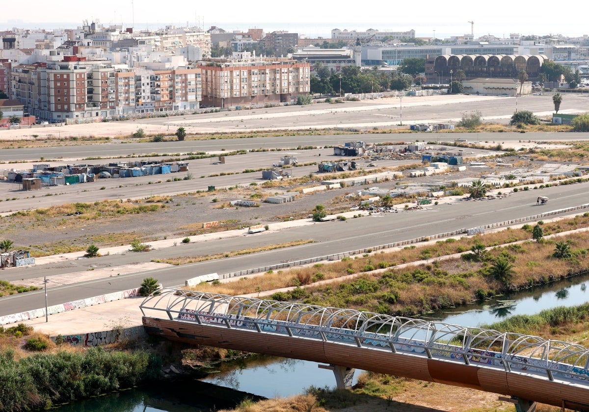 Trazado del circuito urbano de F1 de Valencia.