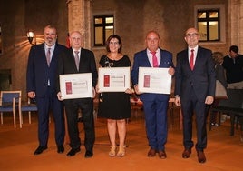 Ángel Miguel Martí Medina, en 2019, cuando recibió el premio Castell d'Alaquàs.