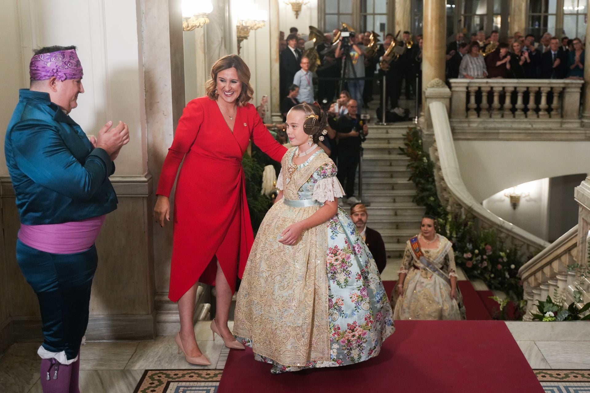 Las mejores imágenes de la proclamación de las falleras mayores de Valencia 2025