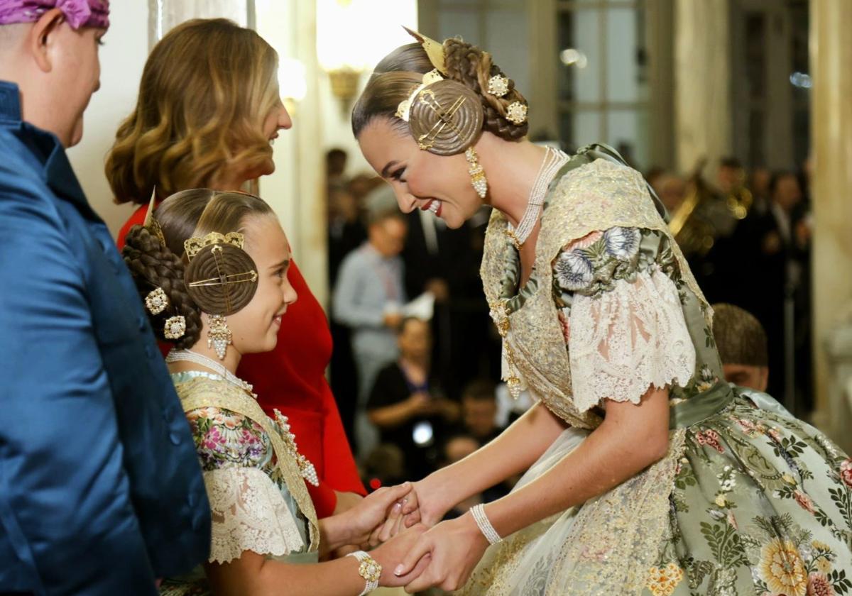 Las mejores imágenes de la proclamación de las falleras mayores de Valencia 2025