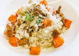 Un risotto hecho a base de ingredientes saludables es perfecto para una dieta equilibrada.