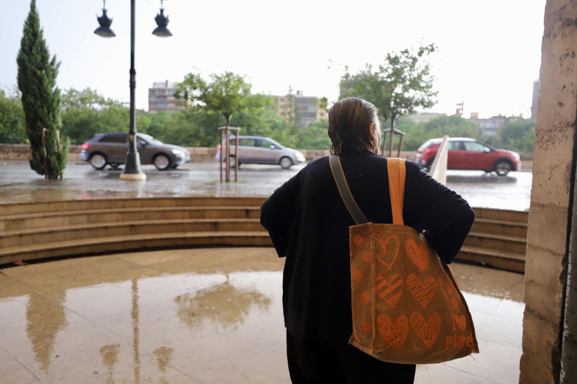 La jornada de lluvia en Valencia, en imágenes