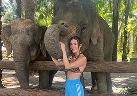 La joven valenciana Ángela Agudo.