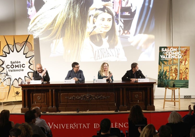 Presentación de la nueva edición del Salón de Cómic de Valencia.