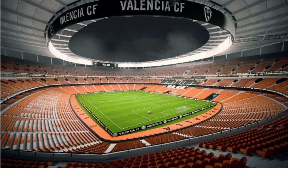 Planos y aspecto del nuevo Mestalla