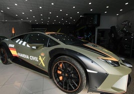 El 'lambo' de la Guardia Civil.