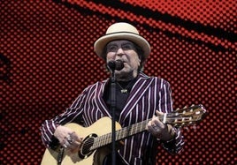 Joaquín Sabina, en una actuación.