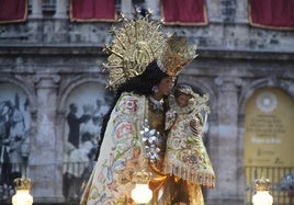 Procesión de la Virgen de los Desamparados.