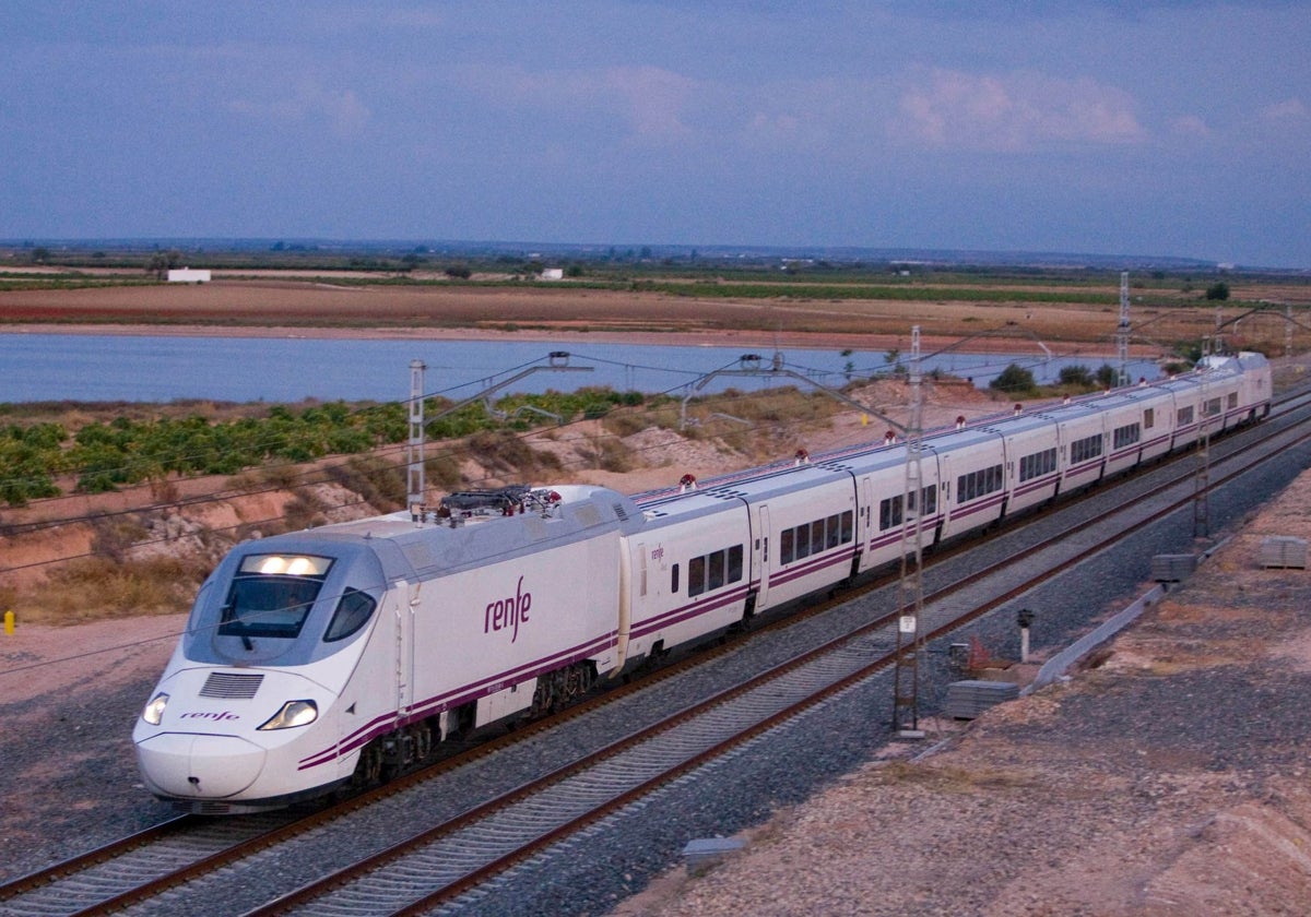 Un tren Euromed.