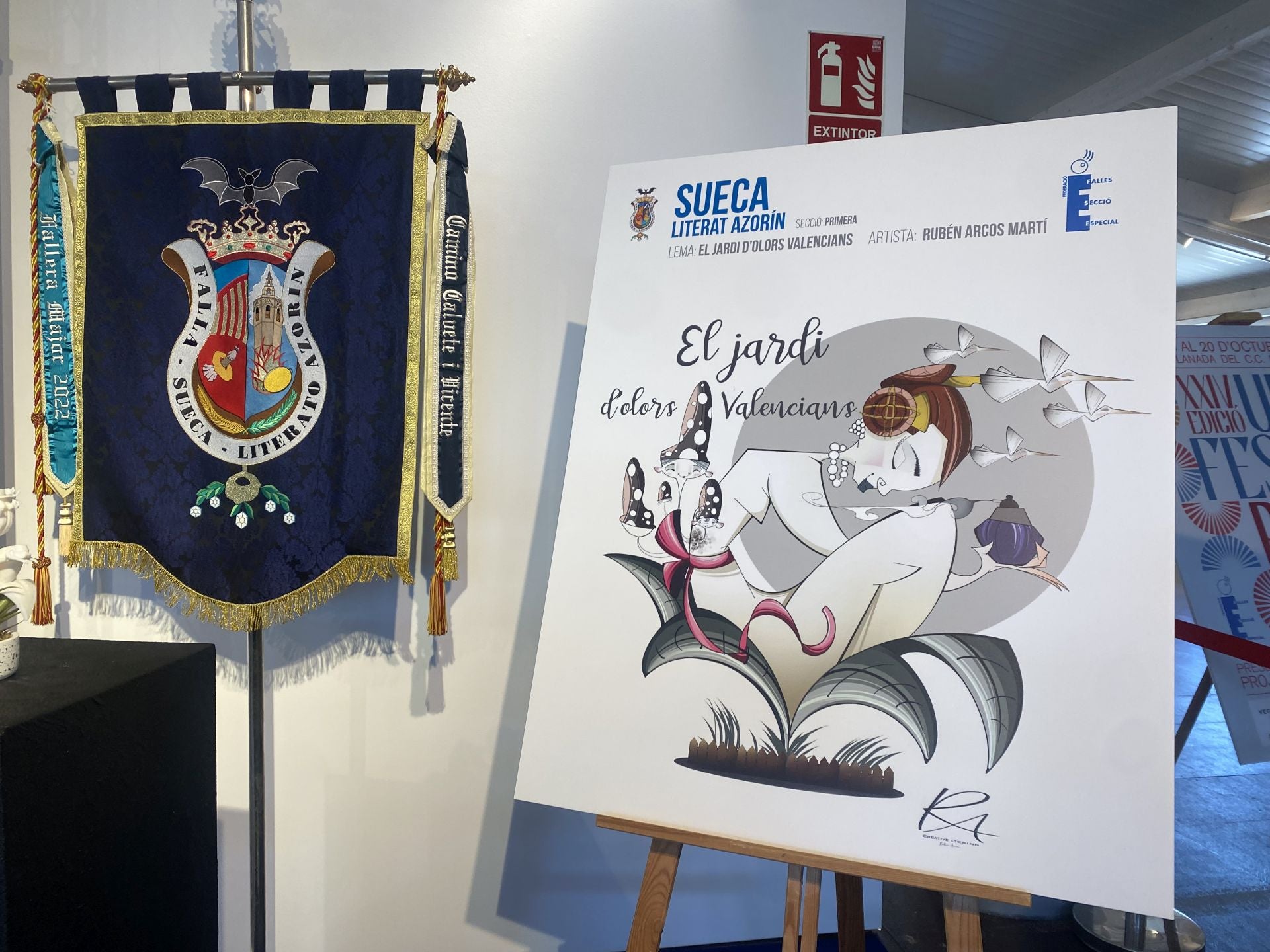 Falla infantil Sueca Literato Azorín