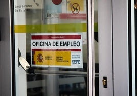 Una oficina de empleo.