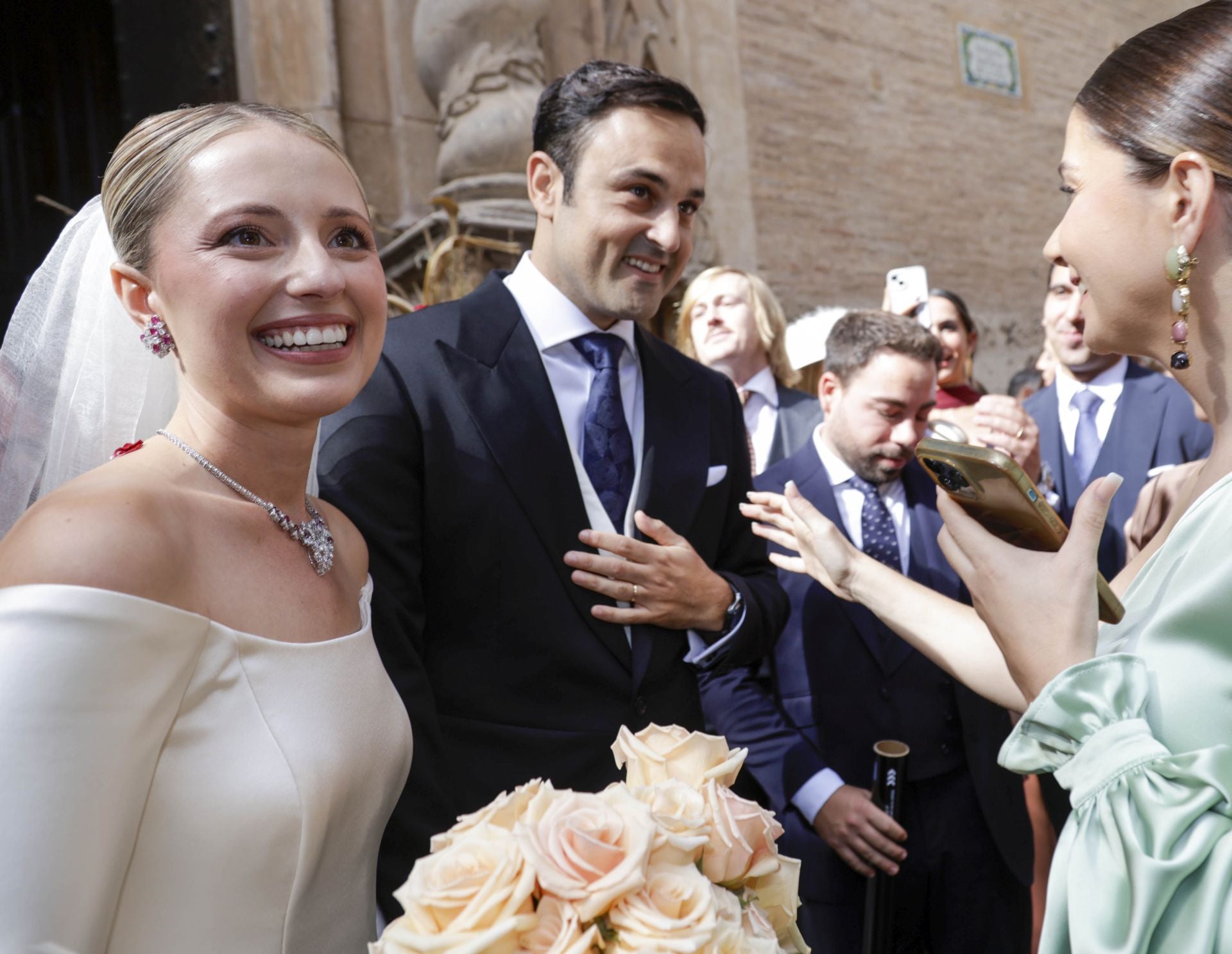 Así ha sido la boda de Carmen Sancho, fallera mayor de Valencia en 2014