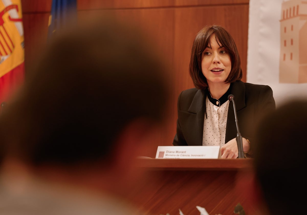 Diana Morant, en la apertura de curso de la AVL.