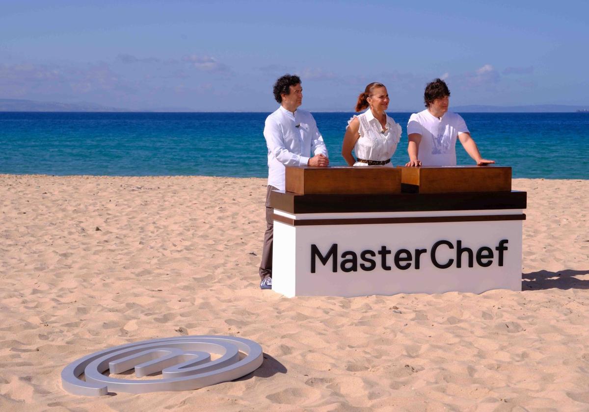 El jurado de MasterChef este lunes.