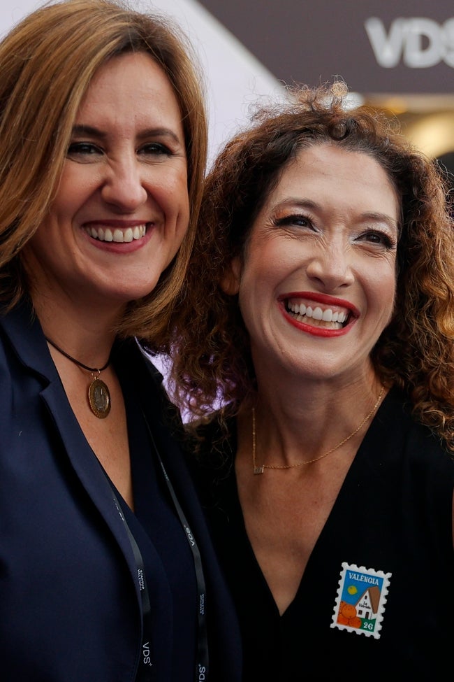 Catalá con Randi Zuckenberg, fundadora de Zuckenberg Media.