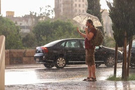 Lluvias en Valencia.