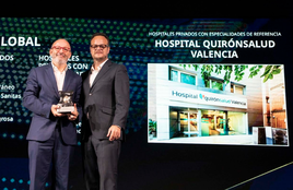 Quirónsalud Valencia, el hospital de la Comunidad Valenciana con más galardones en los premios TOP 20