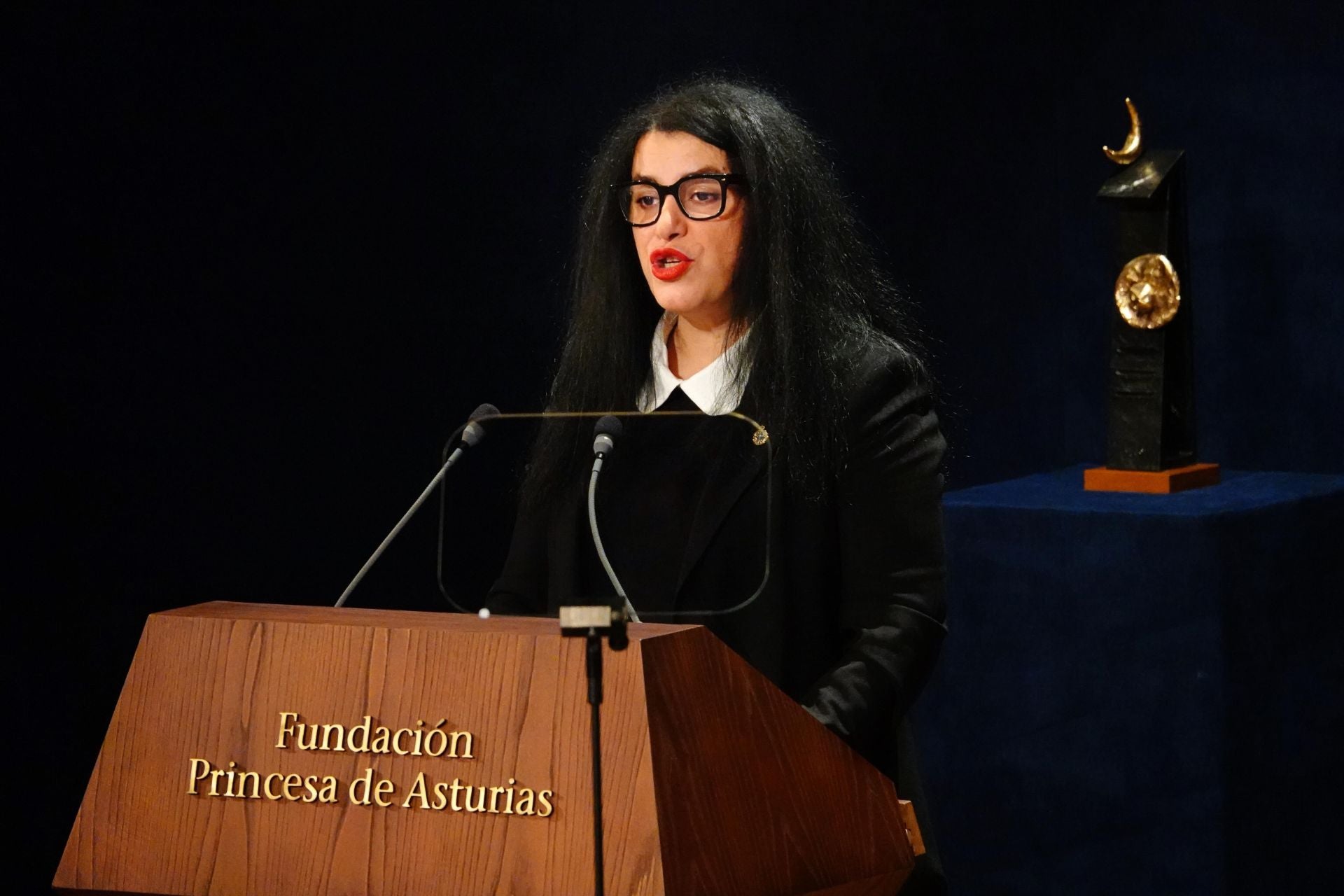 Las mejores fotografías de Leonor, protagonista de los Premios Princesa de Asturias 2024