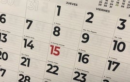 Los ocho festivos que no se pueden cambiar en el calendario laboral de 2025