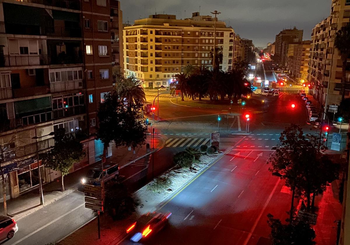 Cortes de luz en la ciudad de Valencia.