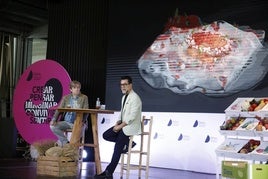 Javier Gomá y Quique Dacosta, en su encuentro en el Festival de les Humanitats.