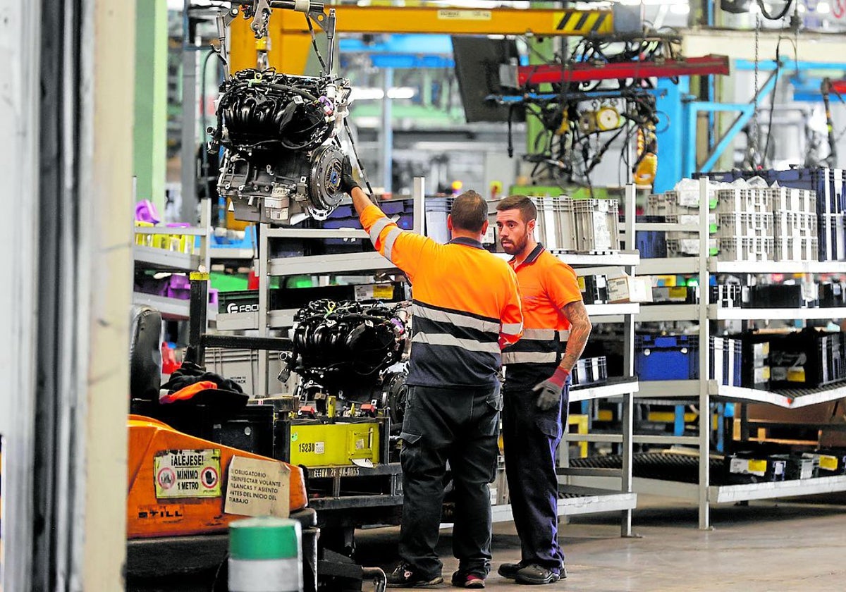 Instalaciones de Ford en Almussafes, para quien trabaja Ilunion-MLV.