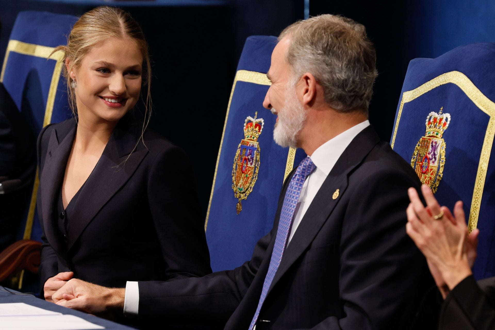 Las mejores fotografías de Leonor, protagonista de los Premios Princesa de Asturias 2024