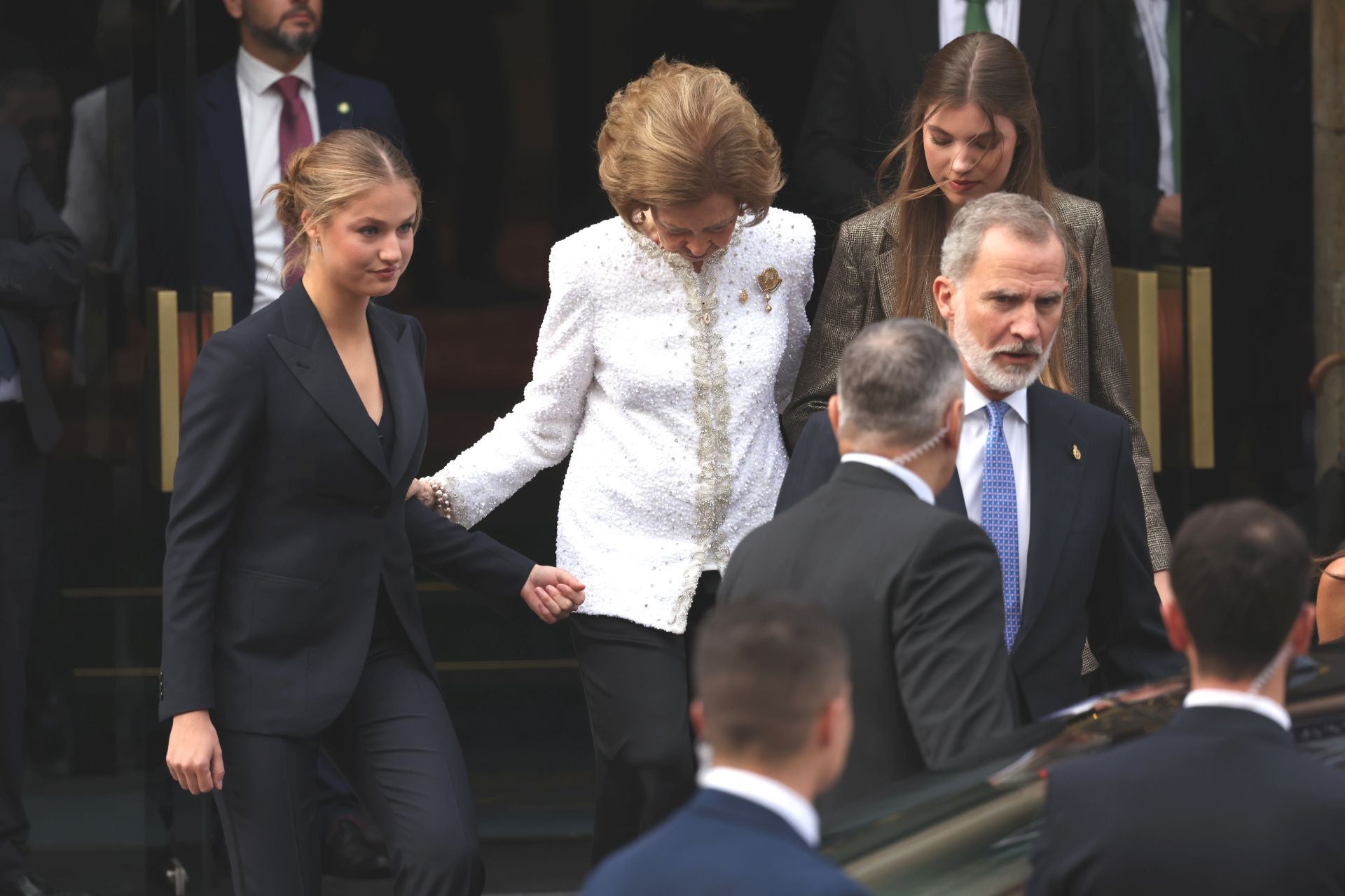 Las mejores fotografías de Leonor, protagonista de los Premios Princesa de Asturias 2024