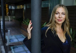 Irene Schuller, en la terraza del hotel Hospes Palau de la Mar, donde el próximo 22 de noviembre ha organizado un tablao de flamenco.