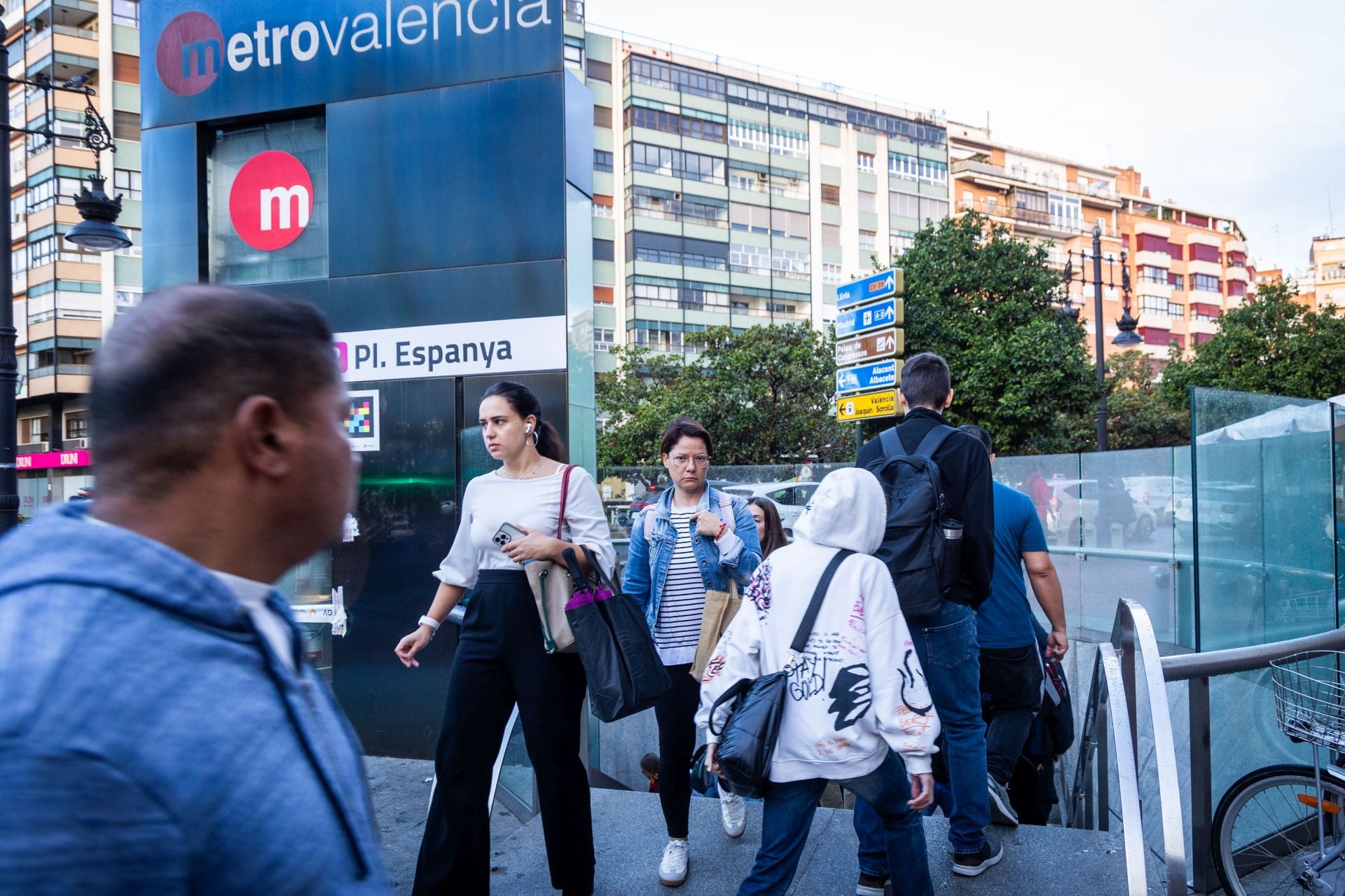 FOTOS | Huelga de conductores de EMT y Metrobús en Valencia