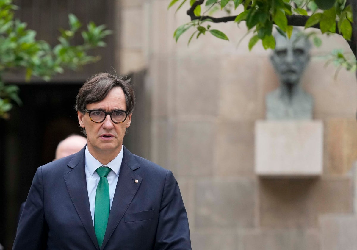 El president catalán Salvador Illa.