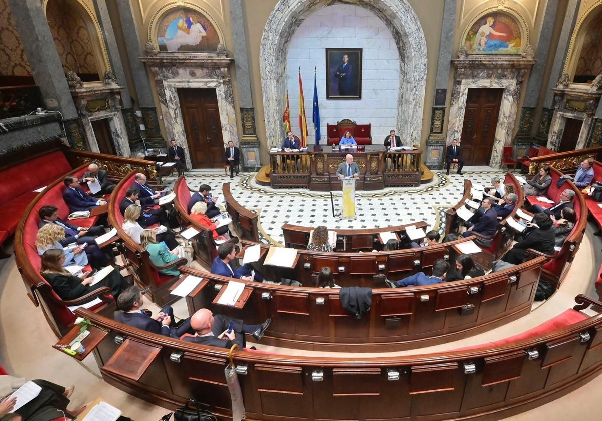 Sesión del Pleno del Ayuntamiento de Valencia.